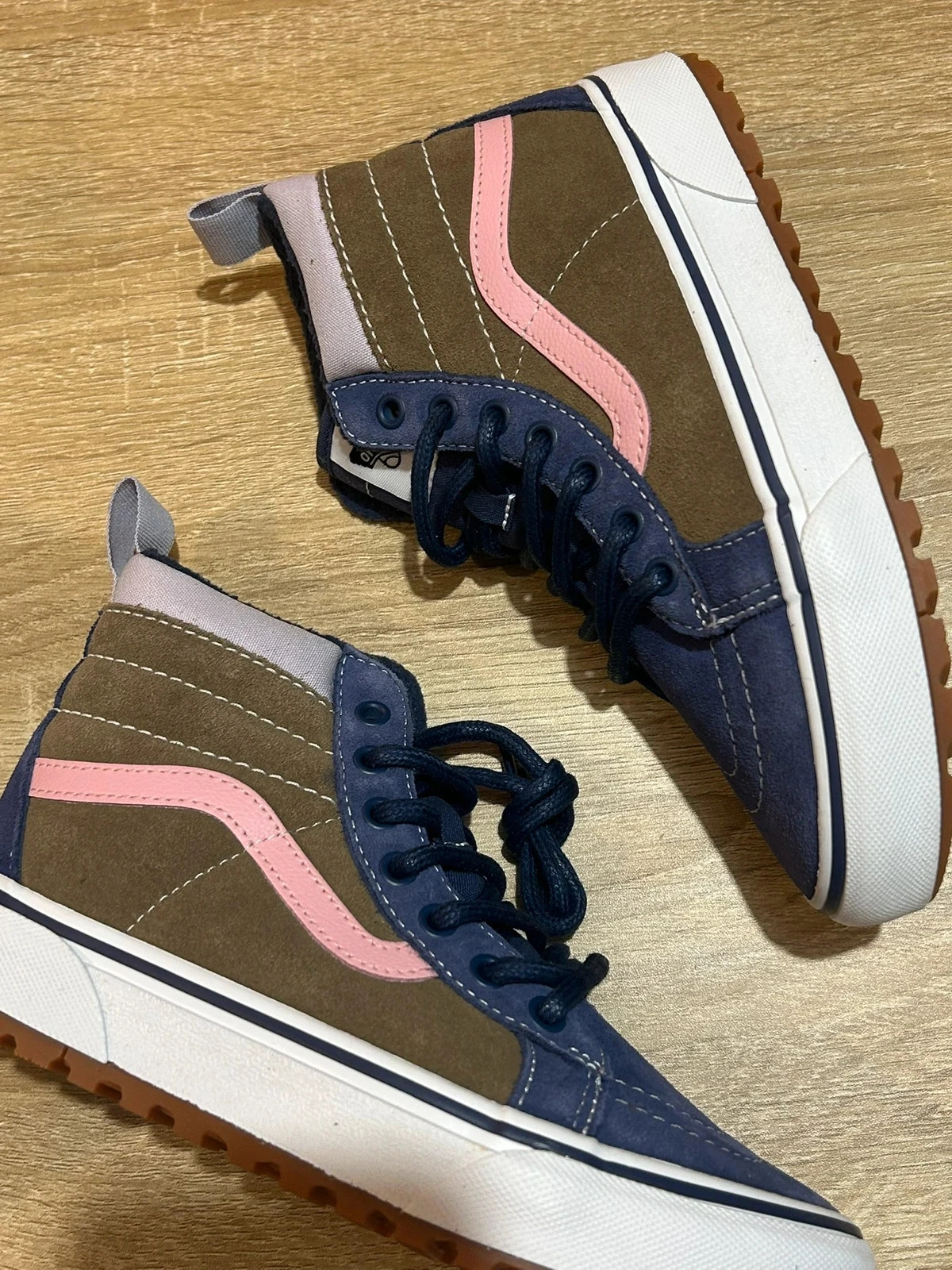 Basket montantes Vans en 32,5 Dark Purple